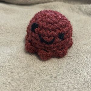 Cute Crochet Mini Purple Octopus